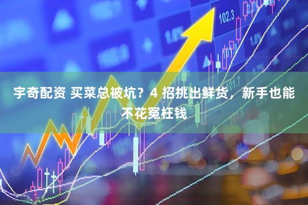 宇奇配资 买菜总被坑？4 招挑出鲜货，新手也能不花冤枉钱