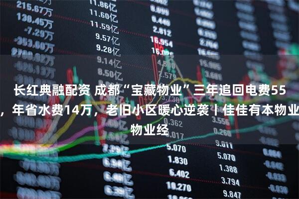 长红典融配资 成都“宝藏物业”三年追回电费55万，年省水费14万，老旧小区暖心逆袭丨佳佳有本物业经